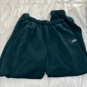 ALO Yoga Kids Black Sweatpants